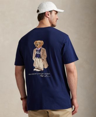 Men's Big & Tall Polo Bear Jersey T-Shirt