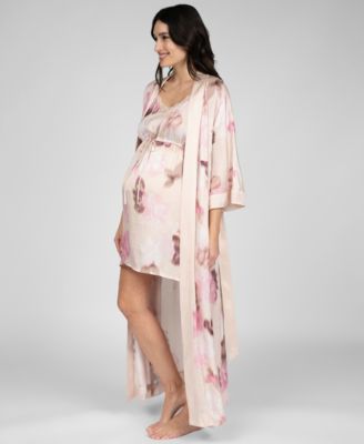 Seraphine - Maternity Woven Print Kimono