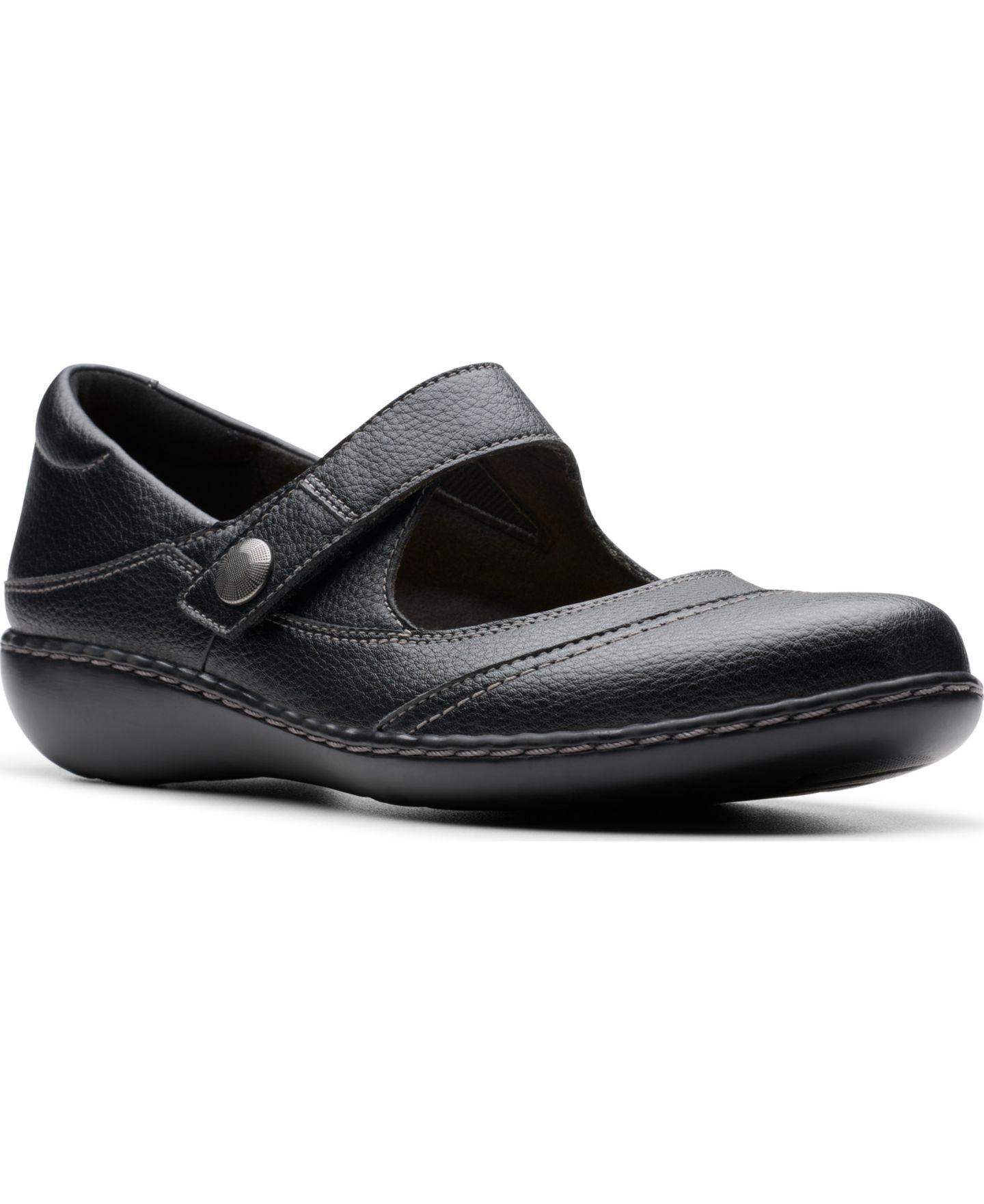 Женские туфли Clarks Collection Ashland Elayne Closed Toe, цвет: Чёрный — фото 1