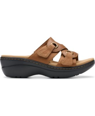 Merliah2 Cove Casual Leather Wedge Sandals