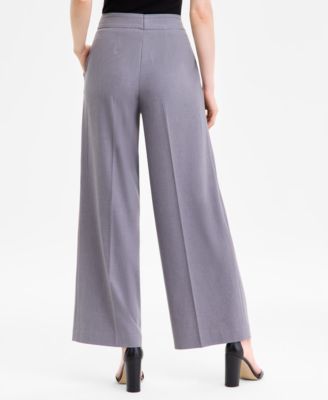 Women's Bi-Stretch Wide-Leg Pants