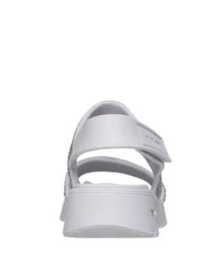 Women's Foamies: Arch Fit Footsteps - Elegance Platform Sandals from Finish Line