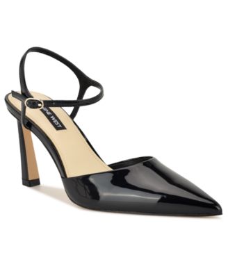 Women's Dres Ankle Strap Tapered Stiletto Pumps