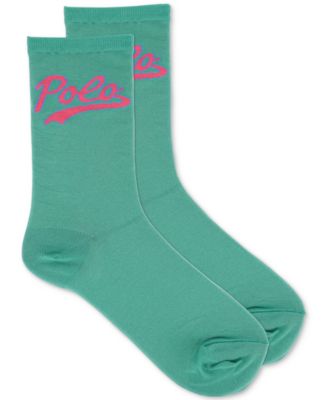 Polo Ralph Lauren - Women's Retro Polo Dress Crew Trouser Socks