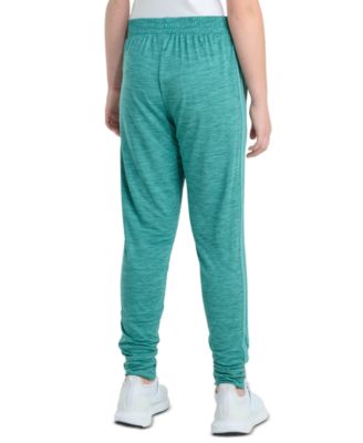 Big Girls Elastic-Waistband 3-Stripe M&eacute;lange Jogger Pants