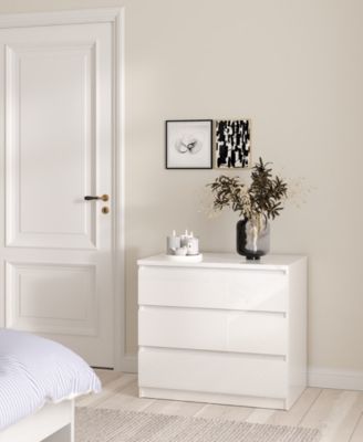 30.31" Wide 3 Drawer Chest