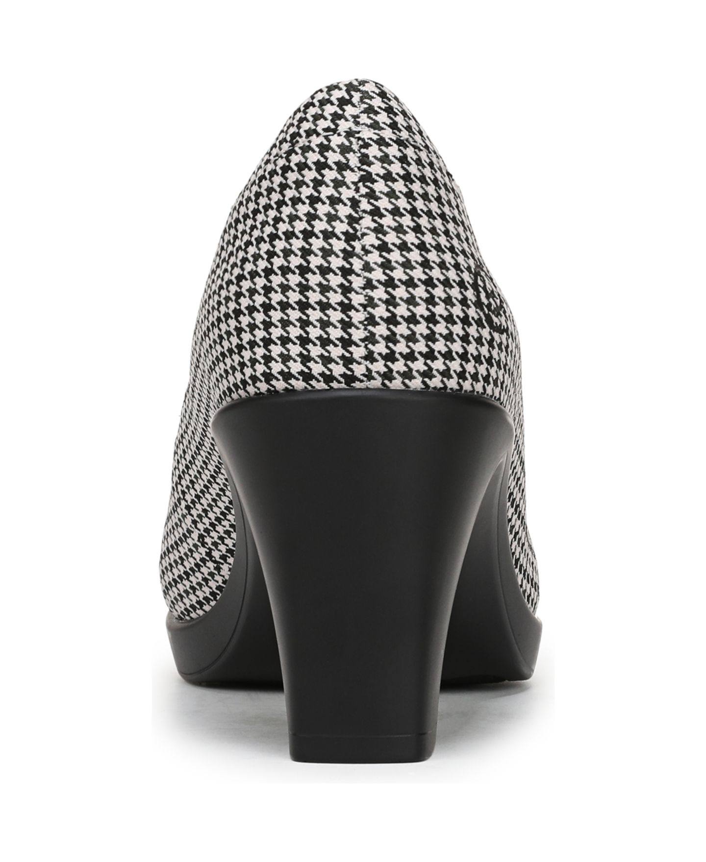Женские туфли LifeStride Elevate Block Heel Dress Pumps, цвет: Чёрная гусиная лапка — фото 3
