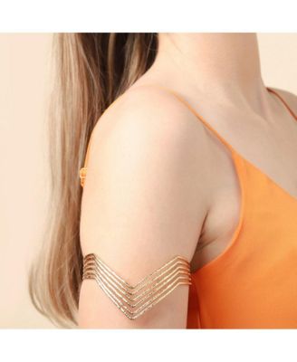 Ribbed Statement Armlet