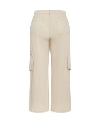 Plus Size Clarence Cargo Denim Pant