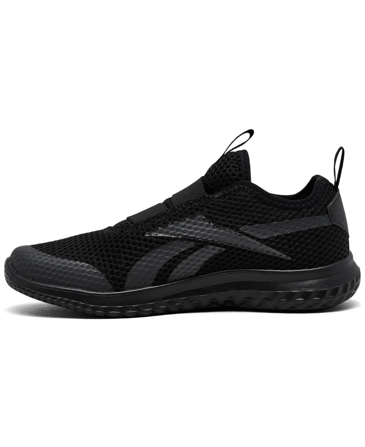 Кроссовки Reebok Rush Runner Slip-On для мальчиков, цвет: Чёрный — фото 3