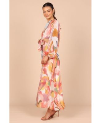 Women's Laquin Long Sleeve Maxi Dress