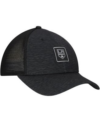 Women's Black Los Angeles Kings Authentic Pro Adjustable Trucker Hat