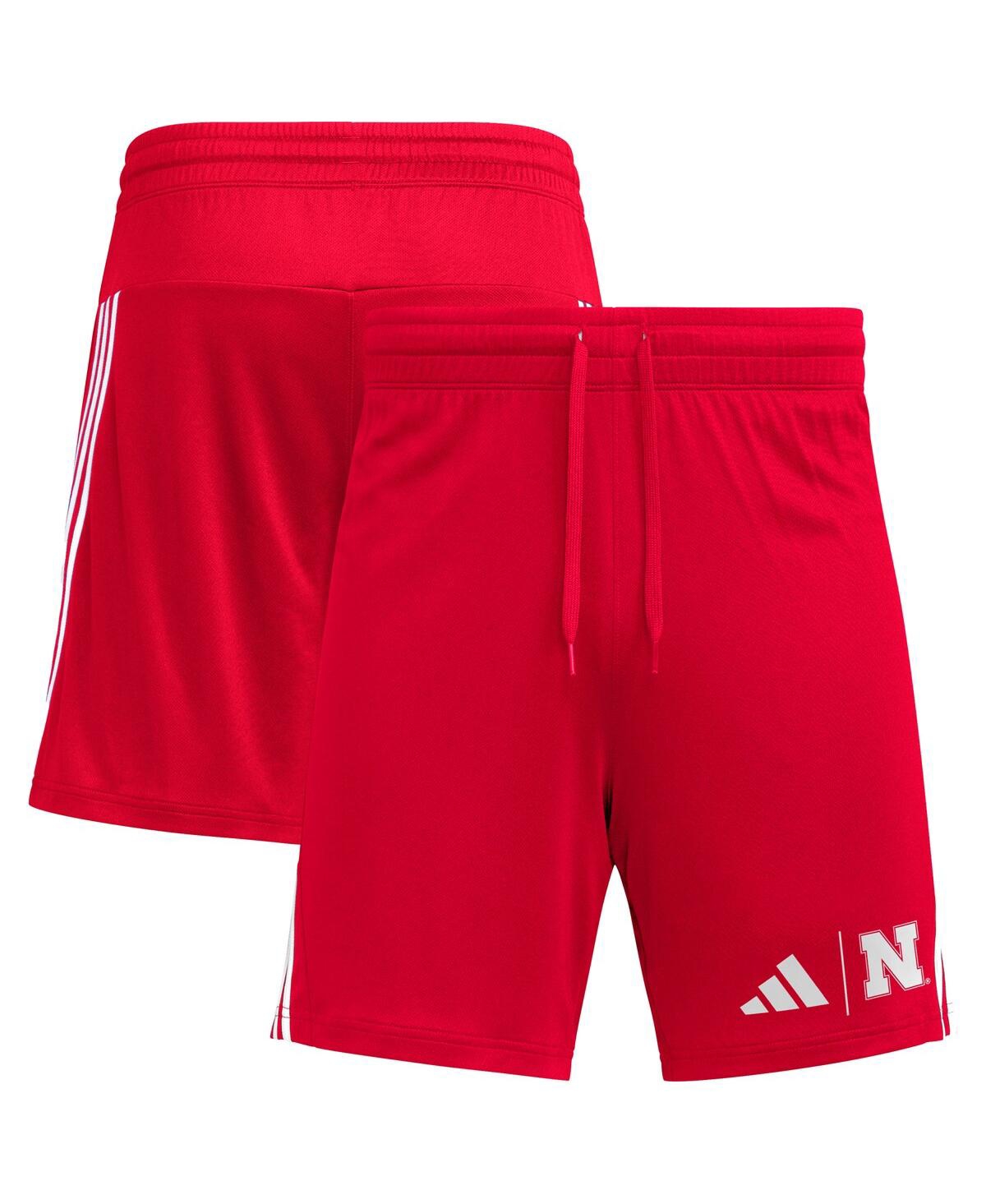 Men's Scarlet Nebraska Huskers AeroreadyÂ 7" Shorts - Scarlet