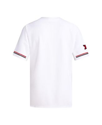 Men's White Texas Tech Red Raiders Replica Baseball Jersey