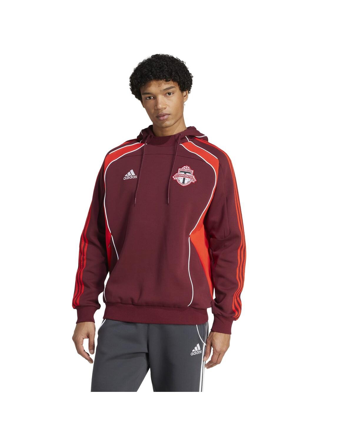 Men's Red Toronto Fc 2025 Travel Pullover Hoodie - Red