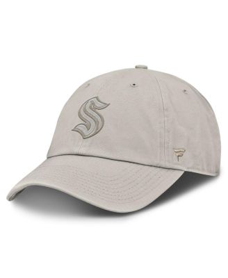 Fanatics - Men's Gray Seattle Kraken Authentic Pro Road 2 Adjustable Hat