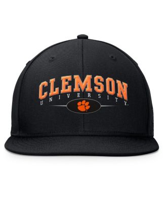 Men's Black Clemson Tigers Bullpen Snapback Hat