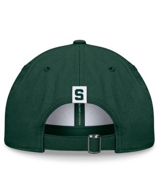 Men's White/Green Michigan State Spartans Heritage Weston Adjustable Hat
