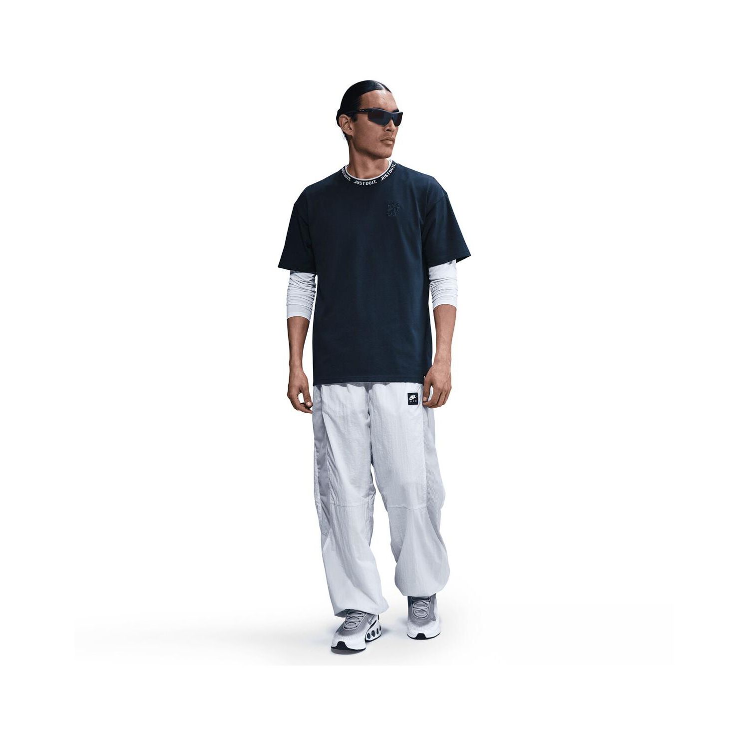 Men's Navy Chelsea Premium Just Do It Relaxed Fit T-Shirt