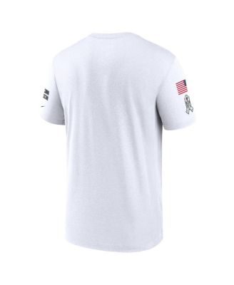 Men's White New York Jets 2024 Salute to Service Legend Performance T-Shirt