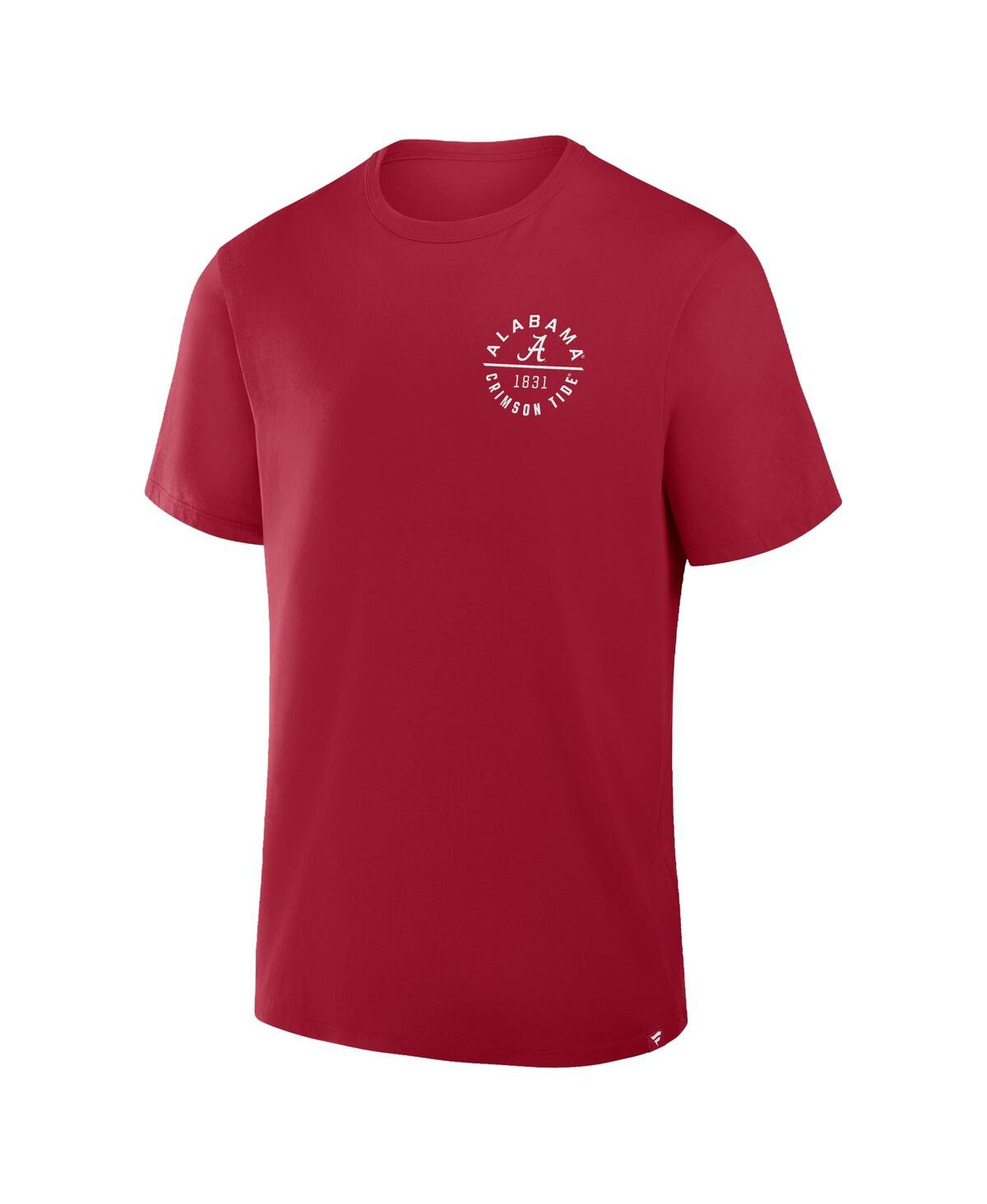 Fanatics Men's Crimson Alabama Crimson Tide Fastbreak T-shirt In Red