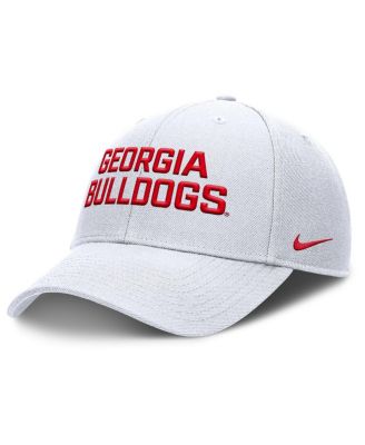 Nike - Men's White Georgia Bulldogs Rise Practice Adjustable Hat
