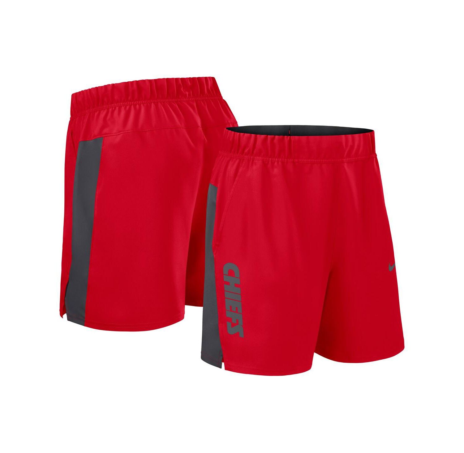 Men's Red Kansas City Chiefs Woven Victory Performance Shorts