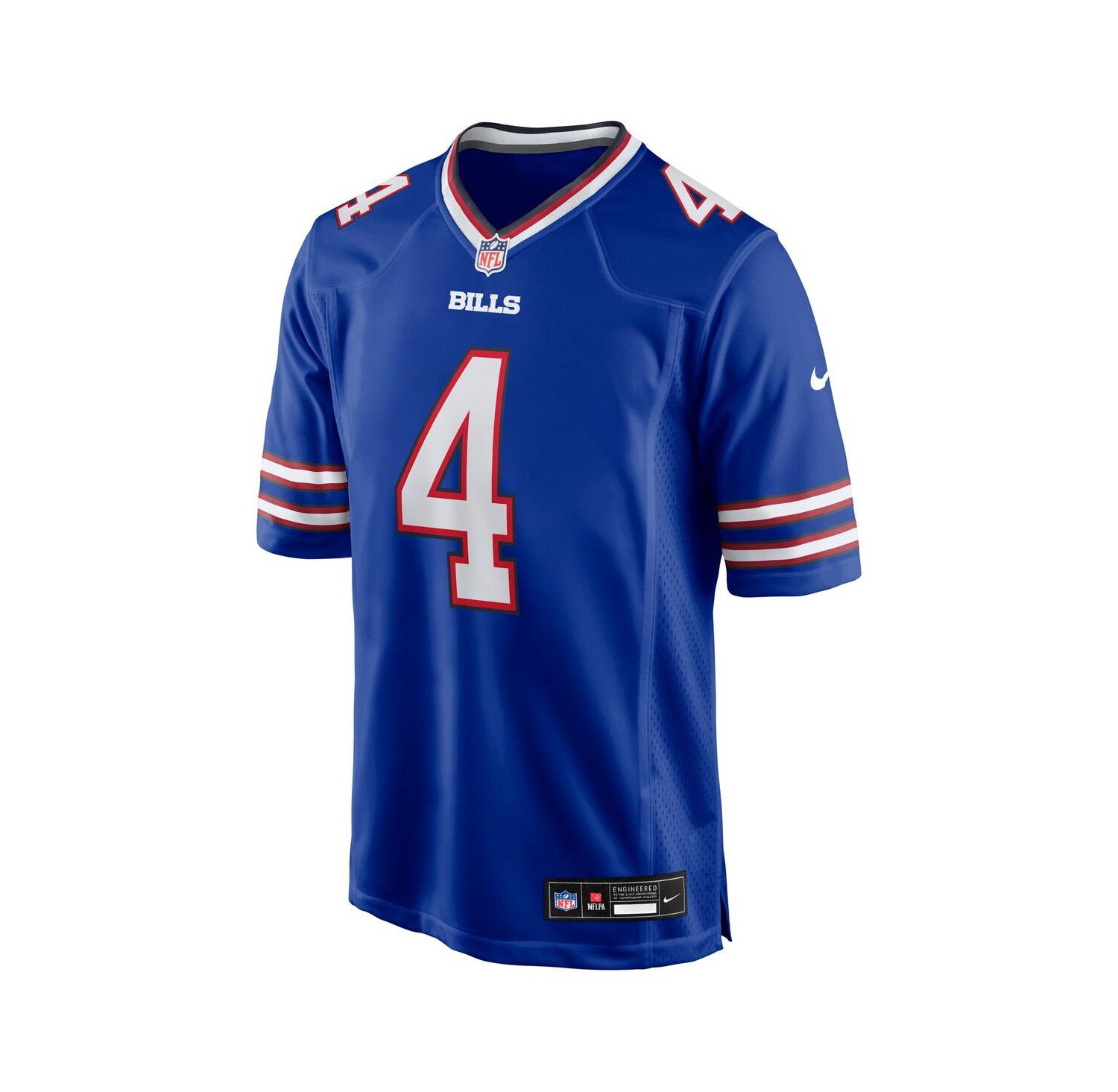 Men's James Cook III Royal Buffalo Bills Team Game Jersey