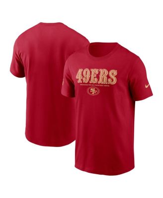 Nike - Men's Scarlet San Francisco 49ers Sideline Performance T-Shirt