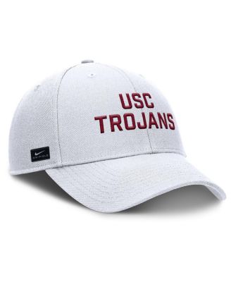 Men's White USC Trojans Rise Practice Adjustable Hat