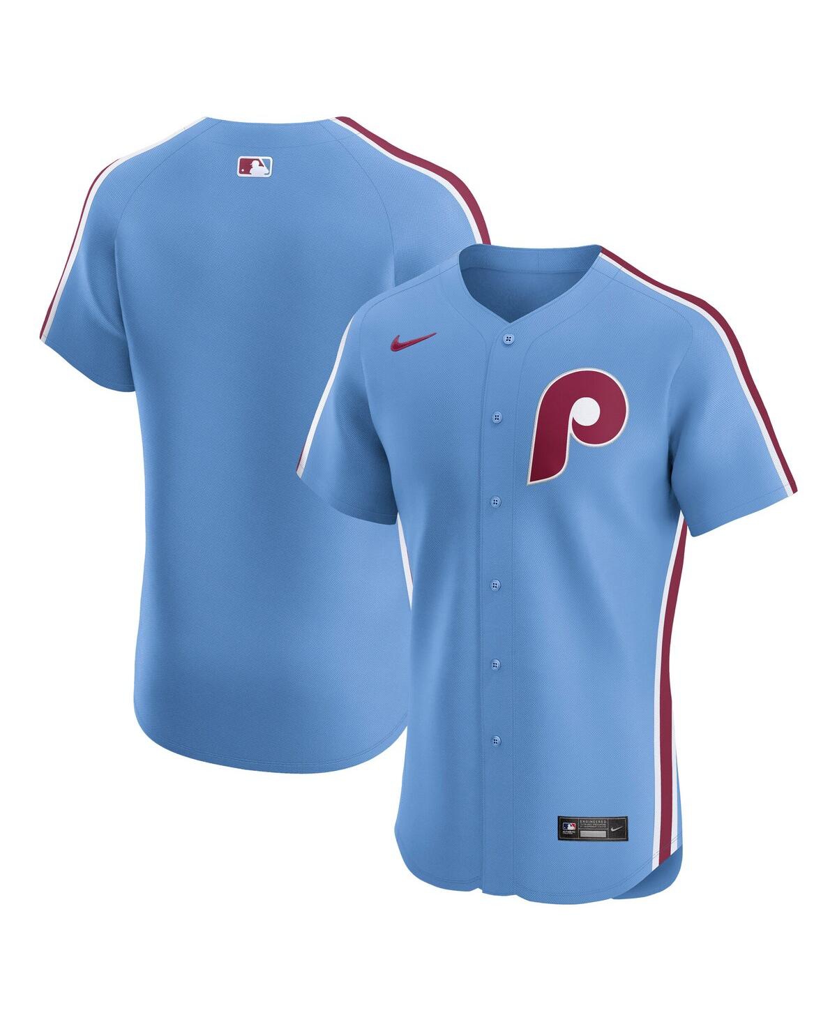 Nike Men's Light Blue Philadelphia Phillies Alternate Elite Jersey