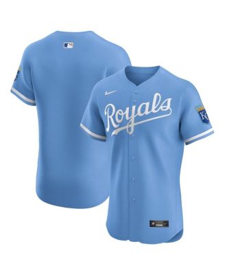 Nike - Men's Light Blue Kansas City Royals Alternate Elite Jersey