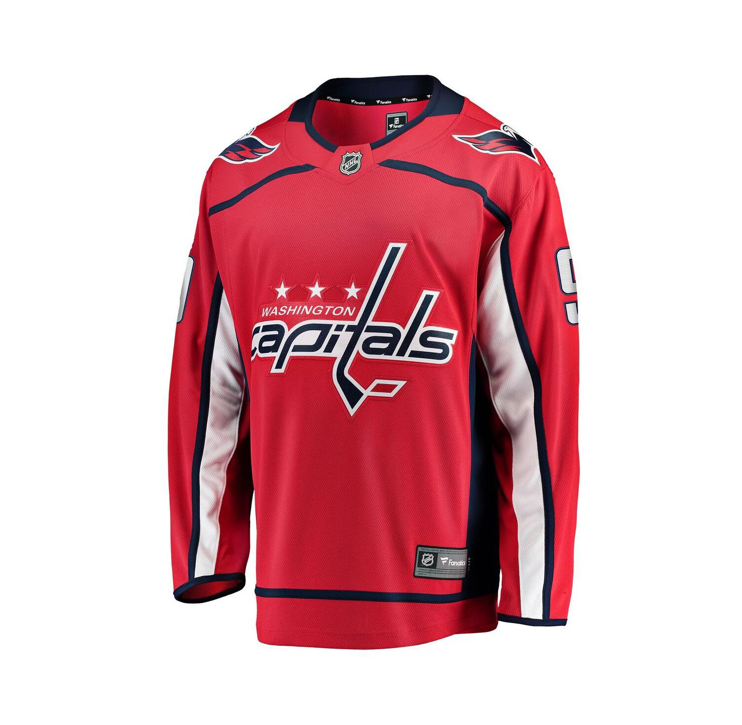 Men's Ryan Leonard Red Washington Capitals Home Breakaway Jersey