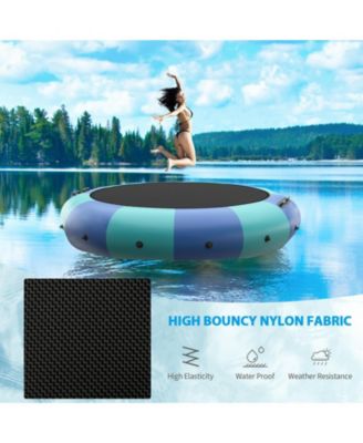 15 Feet Inflatable Splash Padded Water Bouncer Trampoline