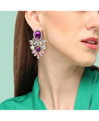 Party Stone Drop Earrings