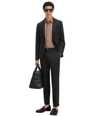 Men's Machine-Washable Stretch Slim-Fit Blazer