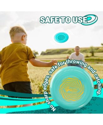 Frisbee Go Flying Disc, 9 Inch Lightweight Toy for Beginners Outdoor Game - 70g