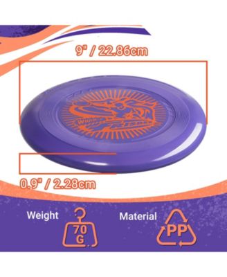 Frisbee Go Flying Disc, 9 Inch Lightweight Toy for Beginners Outdoor Game - 70g