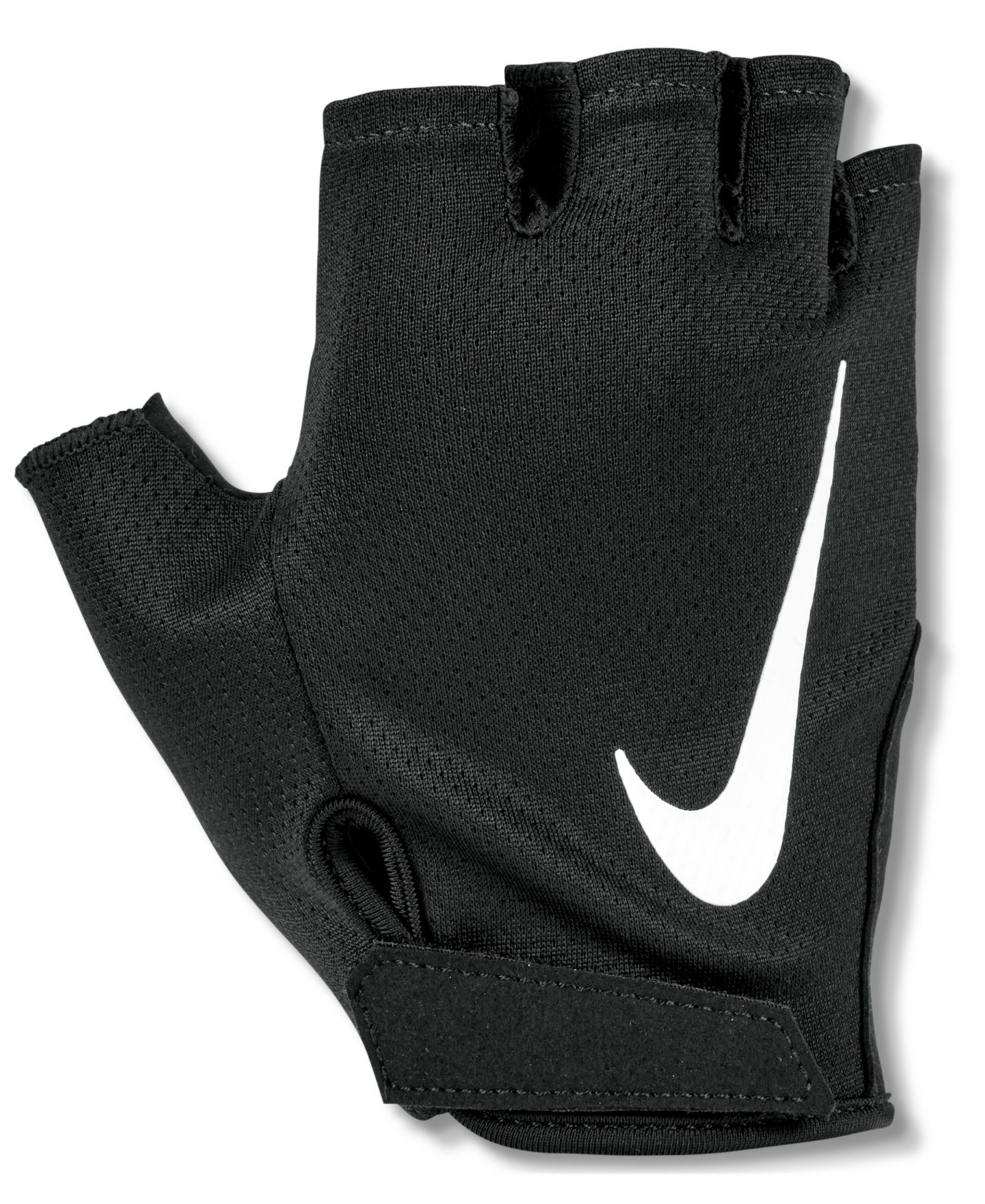 Мужские перчатки Nike Gym Essential Fitness, цвет: Чёрный / Белый — фото 2