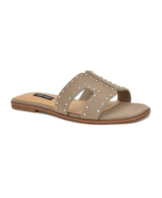 Women's Giny Cutout Flat Slide Sandals