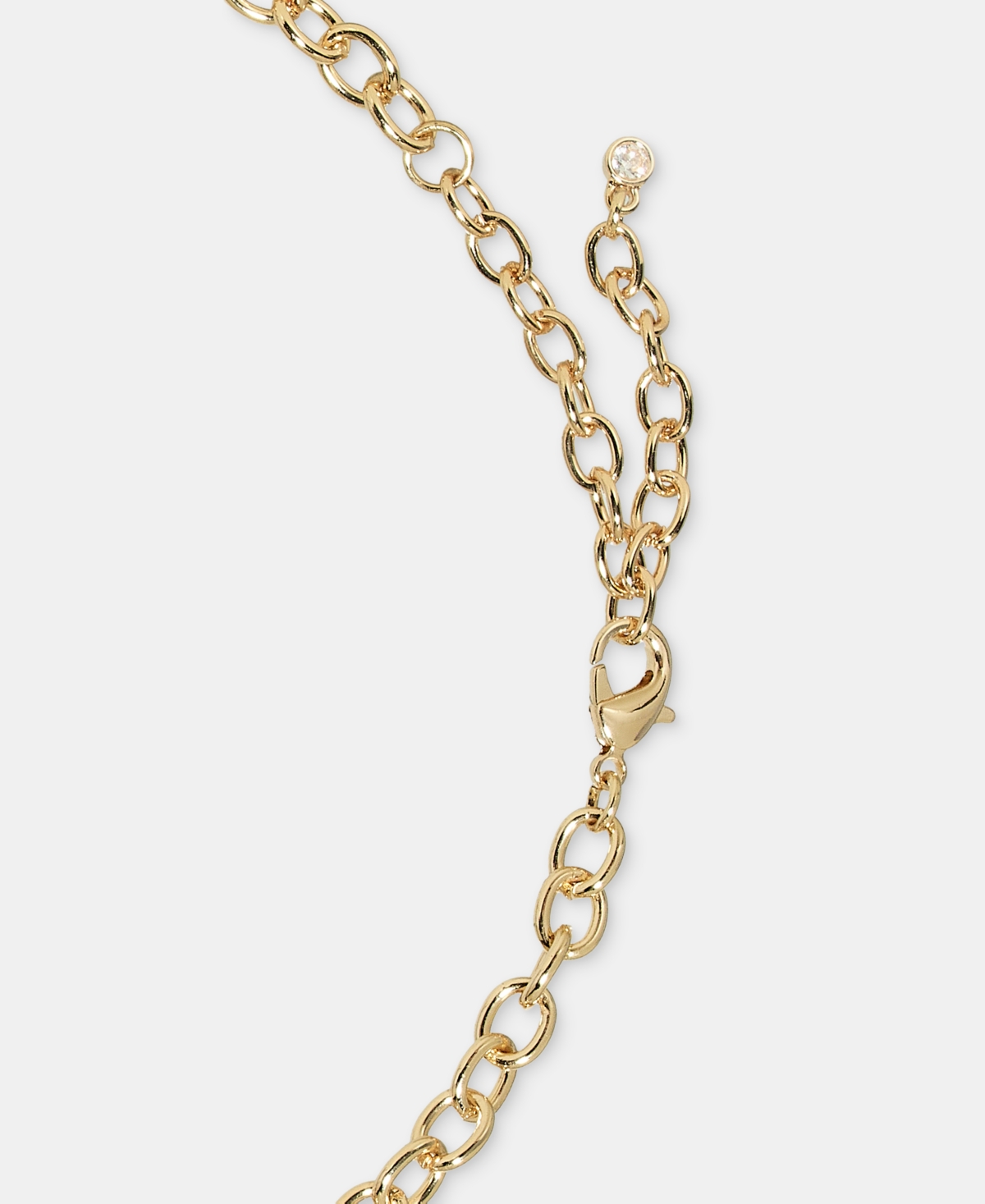 On 34th Multi-stone Charm Necklace, 18" + 3" Extender, Macy's Exclusive In Multi
