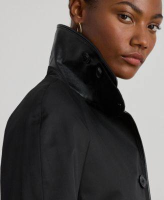 Women's Buttoned Maxi Trench Coat