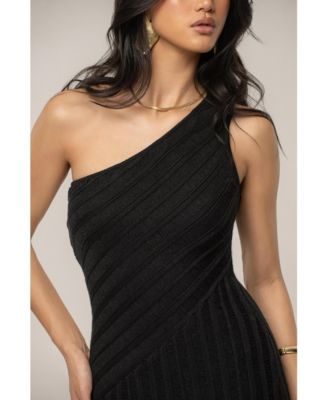 Women's Fringe Knit Maxi Dress