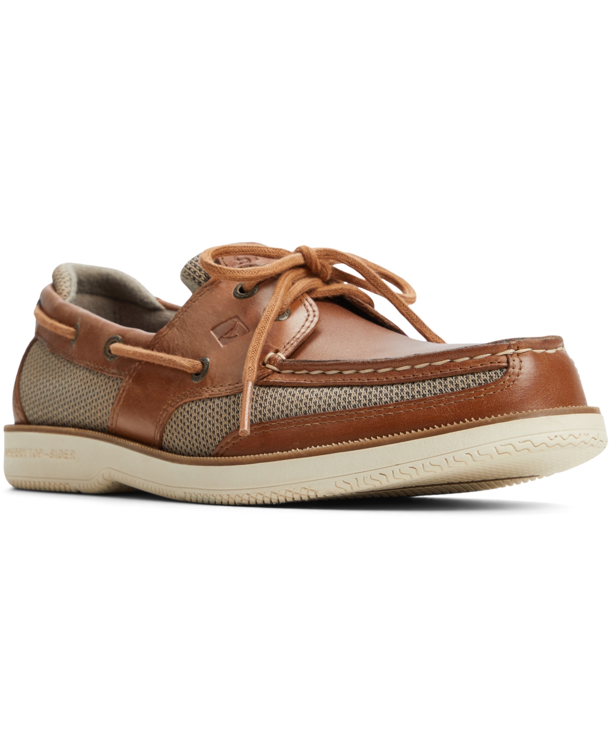 Men's Surveyor 2-Eye Boat Shoe - Mix mat medium beige