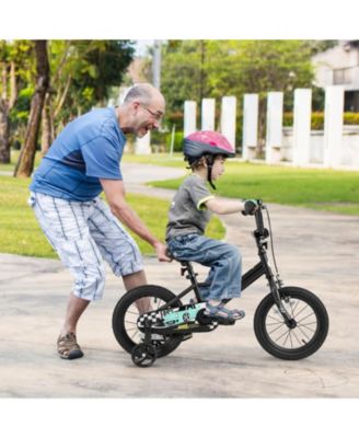 Mecale 14 Inch Kids Bike with Removable Training Wheels for Aged 3-8 Years Old