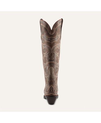 Olivia Leather Cowgirl Boots - Stylish Western Footwear & Comfort By Buck & Brana
