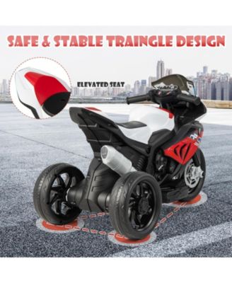 12V Licensed BMW Kids Motorcycle Ride-On Toy for 37-96 Months Old Kids