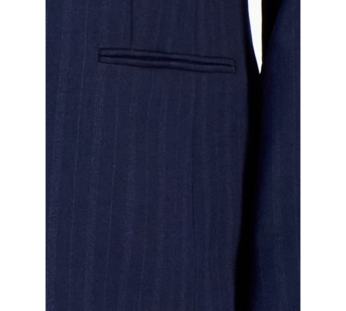 Le Suit Women's Notch-collar One-button Pantsuit In Blue