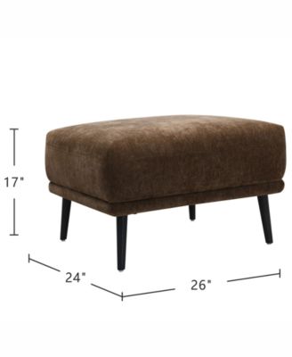 Kaelynne 26" Fabric Ottoman, Exclusively at Macy's