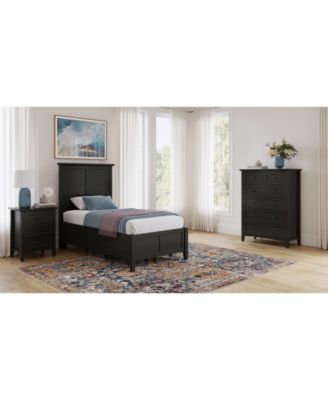Hedworth Twin 3-Pc. Set (Bed, Chest & Nightstand)
